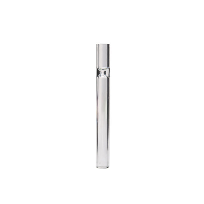 Compact Ultra Clear Glass Tobacco Pipe - Popular Choice for On-the-Go Enjoyment