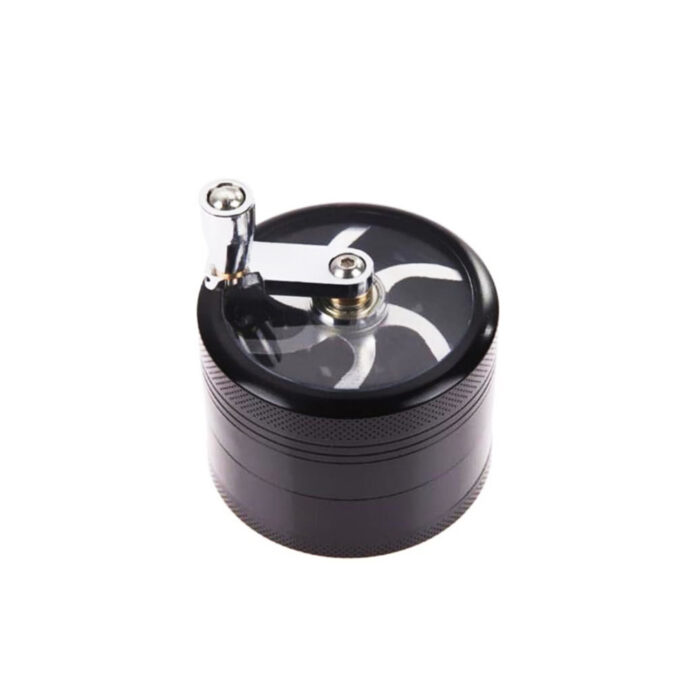 Efficient Hand Crank Grinder with Zinc Alloy Construction