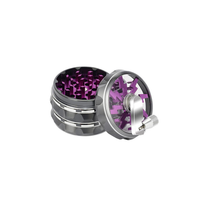 Hand Crank Aluminum Alloy Grinder - Effortless Grinding Experience