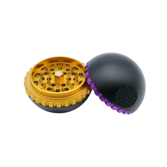 Festive Christmas Ball 4-Layer Spherical Grinder