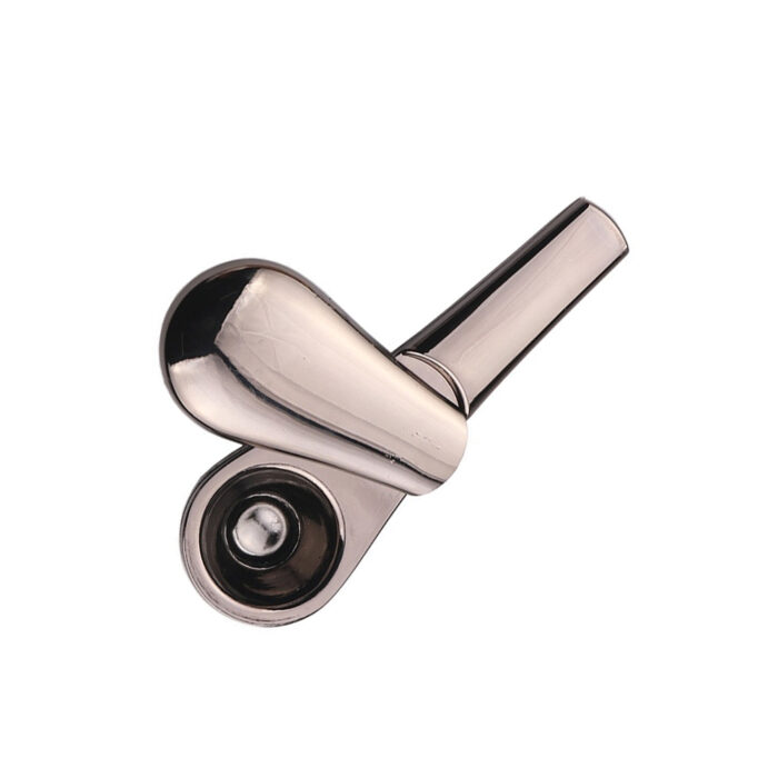 Magnetic Zinc Alloy Spoon Pipe for Premium Herb Smoking