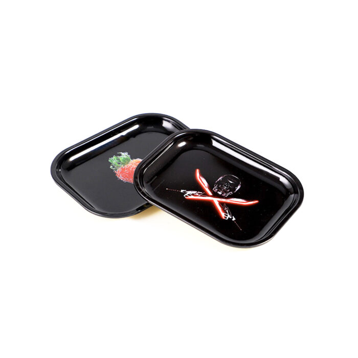 Customizable Tin Rolling Tray – Shape Your Smoking Experience Your Way