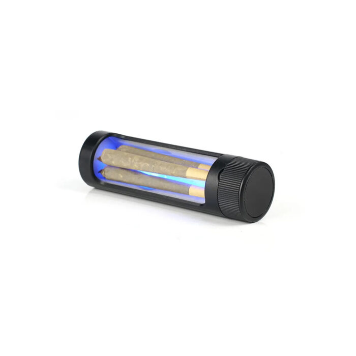Illuminate and Protect: Portable LED Color-Changing Cone Case for 3 Rolled Cones