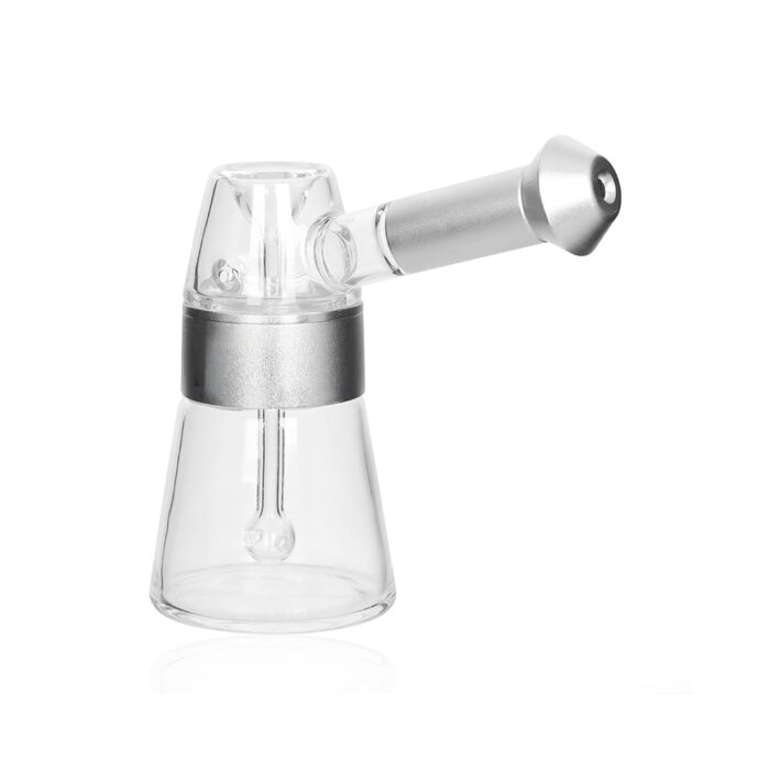 Metal-Wrapped Glass Lantern Bubbler