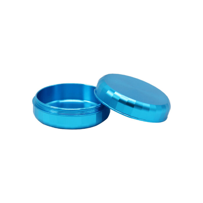 63mm Diamond-Rimmed Aluminum Alloy Tobacco Can